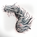 bite marks tattoo design idea