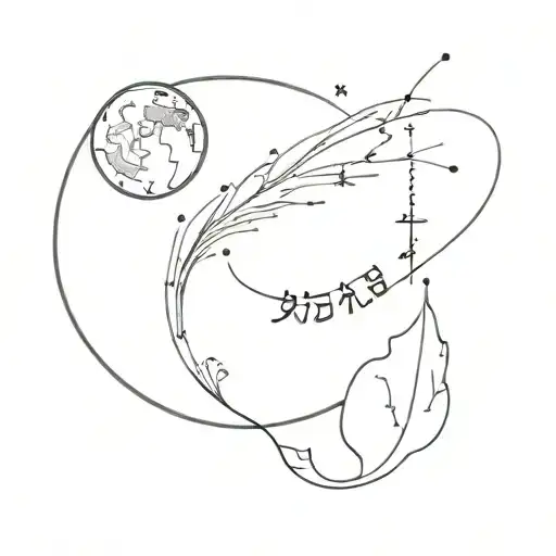 11:11 time with moon and sentence "make a wish" tattoo design idea