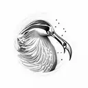 albatross tattoo design idea