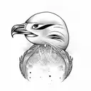 albatross tattoo design idea