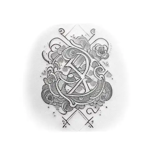 Wedding date forearm tattoo with black band around forearm and Roman numerals.  tattoo design idea