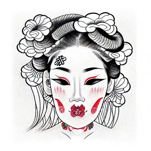 braid death tattoo design idea