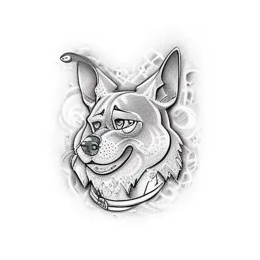 Scooby-Doo tattoo design idea