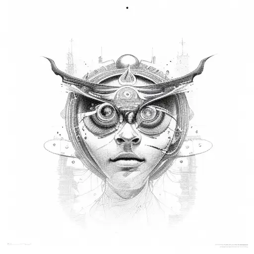 Third Eye tattoo design idea