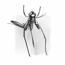 mantis tattoo design idea