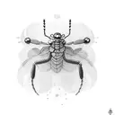 mantis tattoo design idea