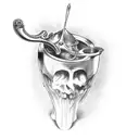 chalice tattoo design idea