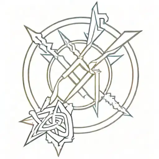 yugioh millennium items tattoo design idea