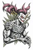 Gon Freecss Hisoka Spider 8 tattoo design idea