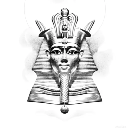 king tut the new kingdom, Ankhesenamun tattoo design idea
