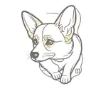 CORGI tattoo design idea