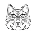 Cat Ham tattoo design idea