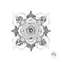 backtattoo peony mandala snake tattoo design idea