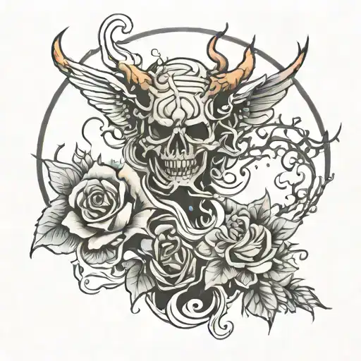 fuck fear tattoo design idea