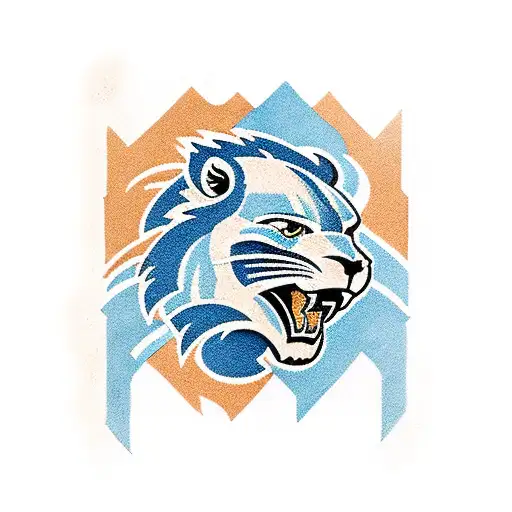 detroit lions tattoo design idea