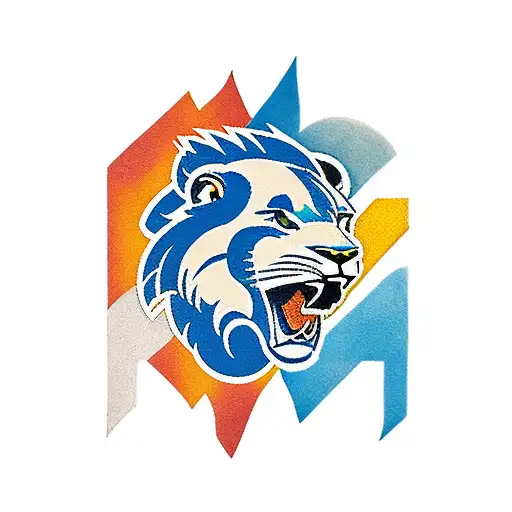 detroit lions beating the packers tattoo design idea