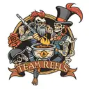 Team Rebels BBQ tattoo design idea