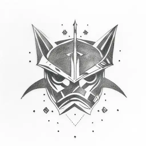 skyrim themed tattoo design idea