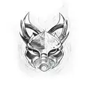 skyrim themed tattoo design idea