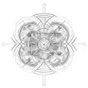 electric circuit  tattoo design idea