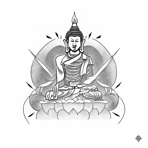 Hoʻoponopono-inspired tattoo with a twist of Buddhism tattoo design idea