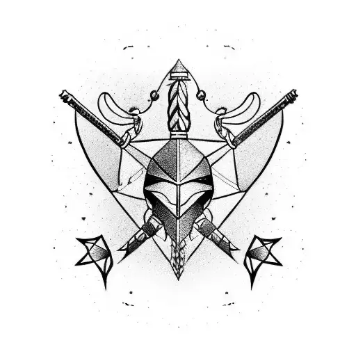 sagittarius tattoo design idea