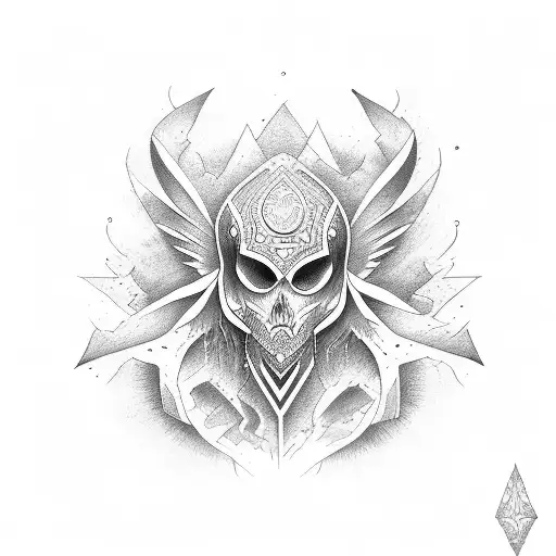 seraphim tattoo design idea