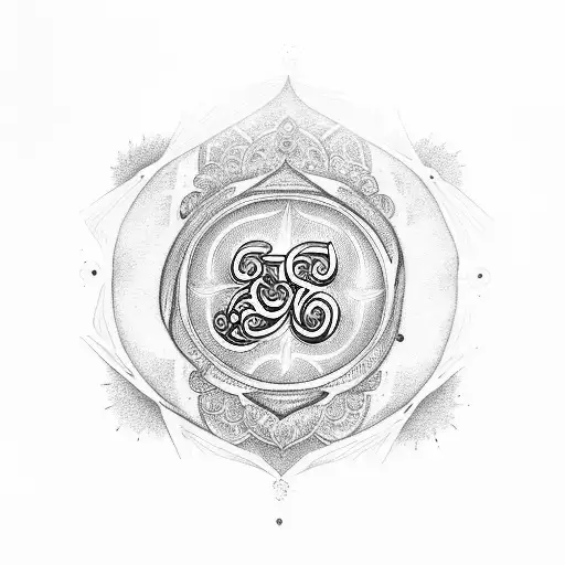 Om tattoo on tricep tattoo design idea