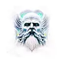 zeus and gaia tattoo design idea