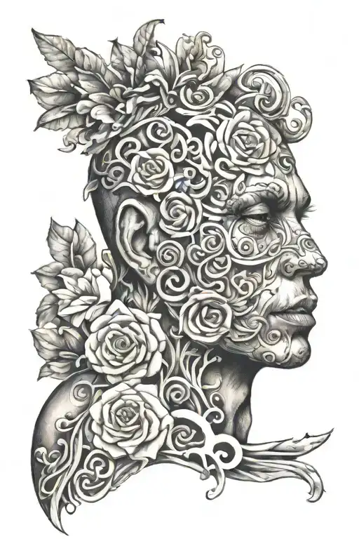 cut from a different cloth  tattoo design idea