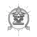 police dispatcher hero tattoo design idea