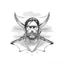 911 hero tattoo design idea