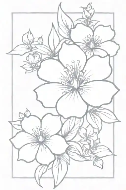 mom and daughter tattoo tattoo design idea