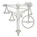 Libra, The Rod of Mercury tattoo design idea