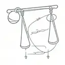 Libra, The Rod of Mercury tattoo design idea