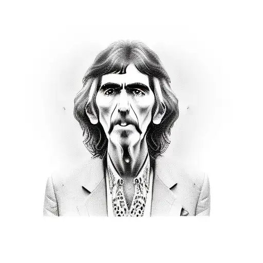 george Harrison  tattoo design idea