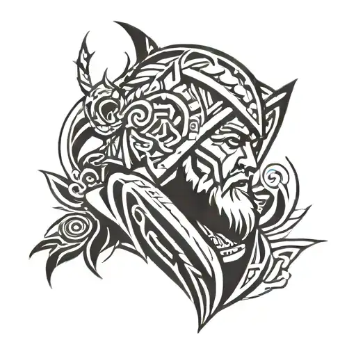 obi wan kenobi tattoo design idea