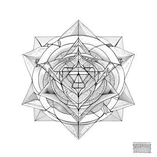 Sacred geometry aquarius father virgo daughter gemini son tattoo design idea