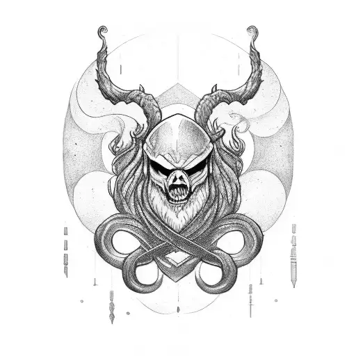 Be strong and courageous. Do not be afraid; do not be discouraged, for the Lord your God will be with you wherever you g tattoo design idea