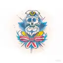 Be strong and courageous. Do not be afraid; do not be discouraged, for the Lord your God will be with you wherever you g tattoo design idea