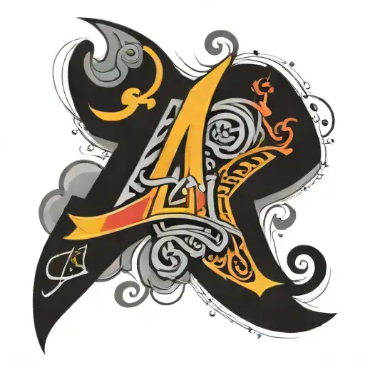 Amir Ali graffiti letter tattoo design tattoo design idea