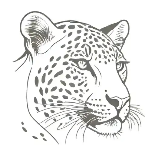 leopard tattoo tattoo design idea