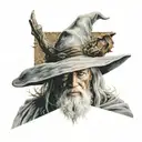 gandalf tattoo design idea