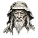 gandalf tattoo design idea
