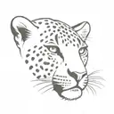 leopard tattoo tattoo design idea