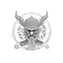 Shaolin tattoo design idea