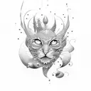 never give up tattoo design idea