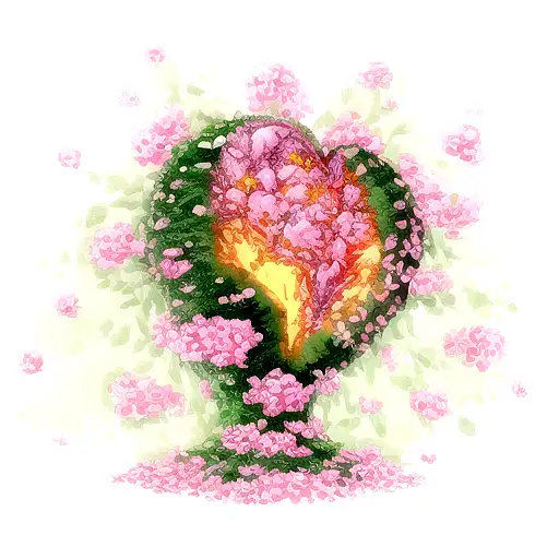 nature doesn't have a heart and a brain, only the human race does, humanity is superior to nature tattoo design idea