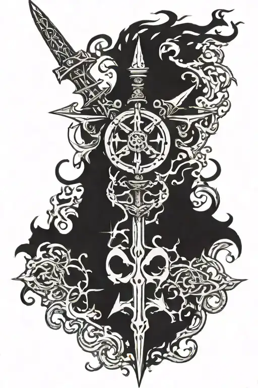 The Brand of Sacrifice symbol of berserk tattoo design idea