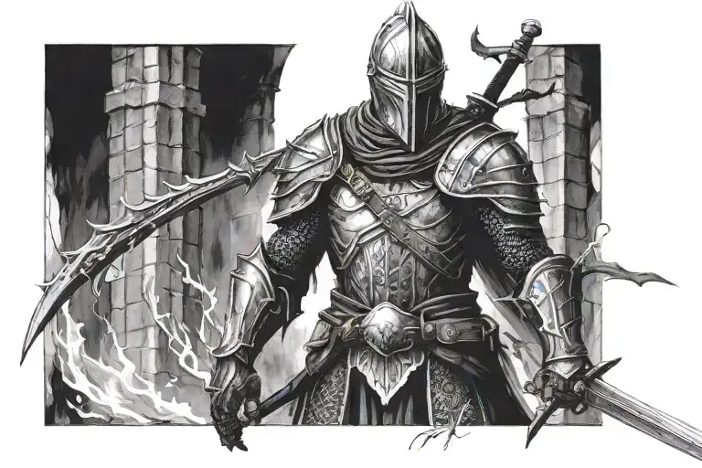 Artorias dark souls  tattoo design idea